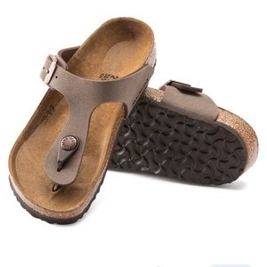 Birkenstock Gizeh Kids Brown Size 33 US 2-2.5